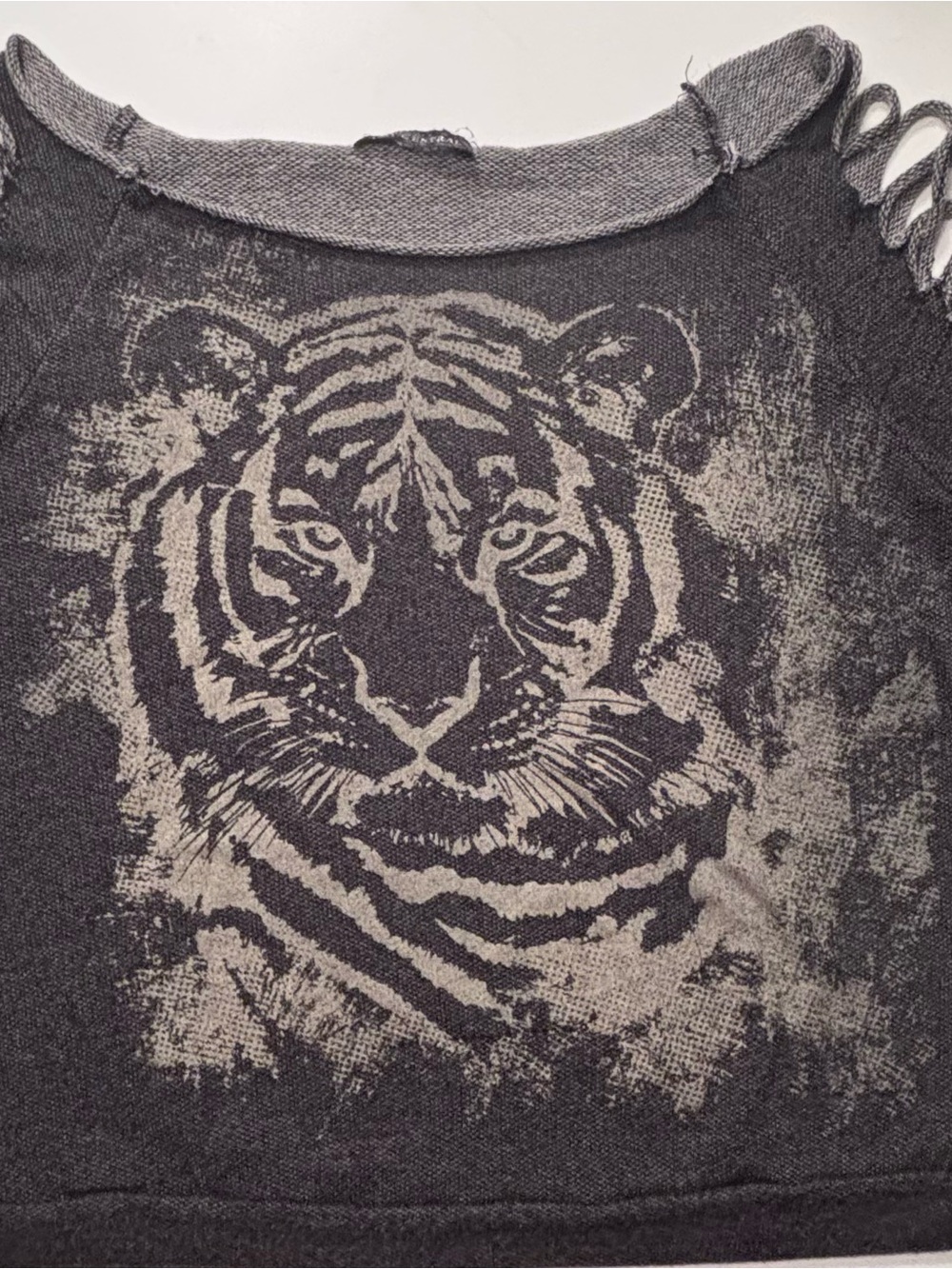 Body Central Tiger Motif Top